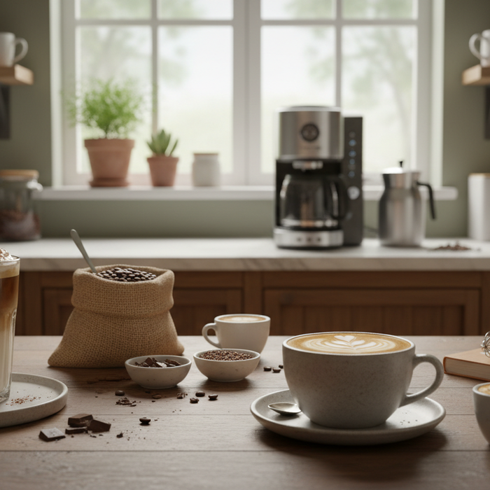 beginner-friendly coffee drinks at home