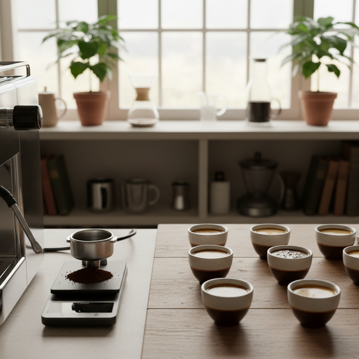 dial in espresso at home