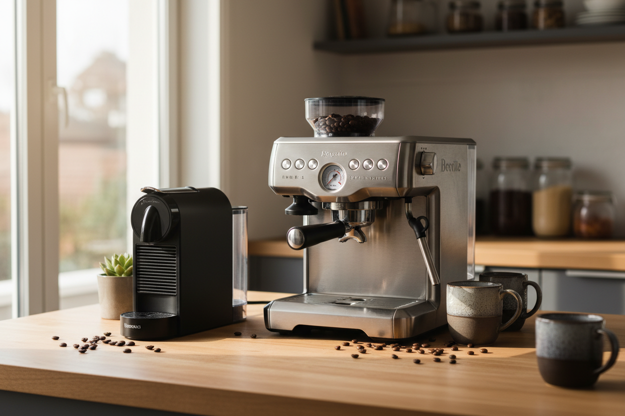 Nespresso vs espresso machine: which should you buy as your first home setup?