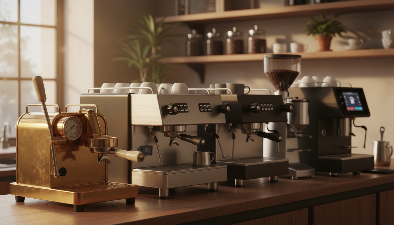 types of espresso machines