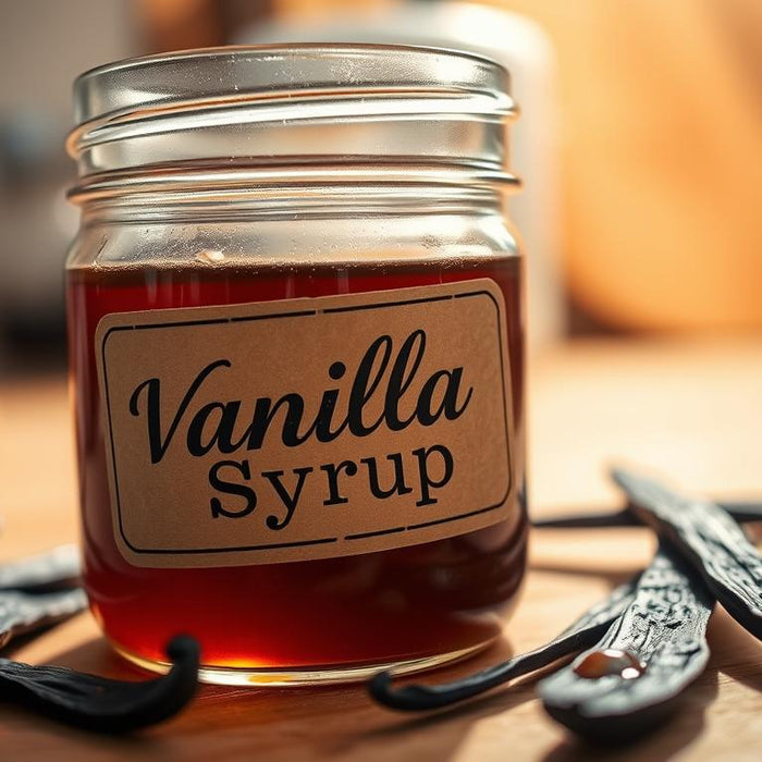 how to make vanilla coffee syrup