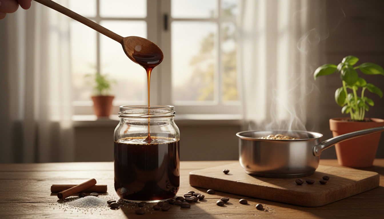 Homemade Coffee Syrup