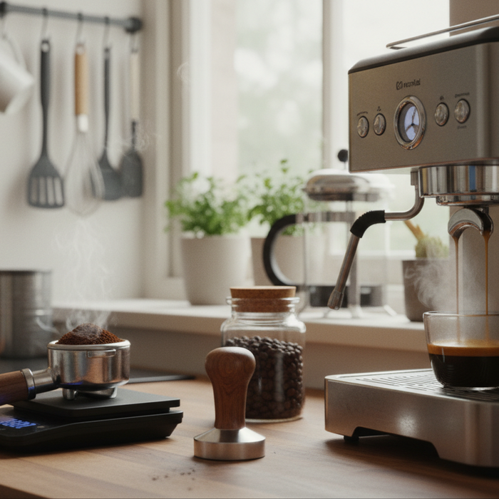 How to make an espresso shot