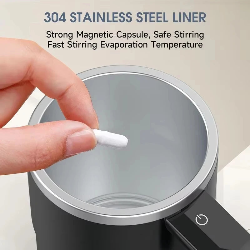 Auto Stir Coffee Mug: USB Rechargeable