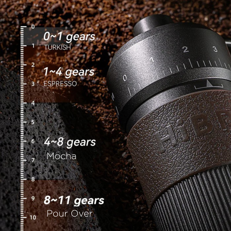 HiBrew Manual Portable Coffee Grinder