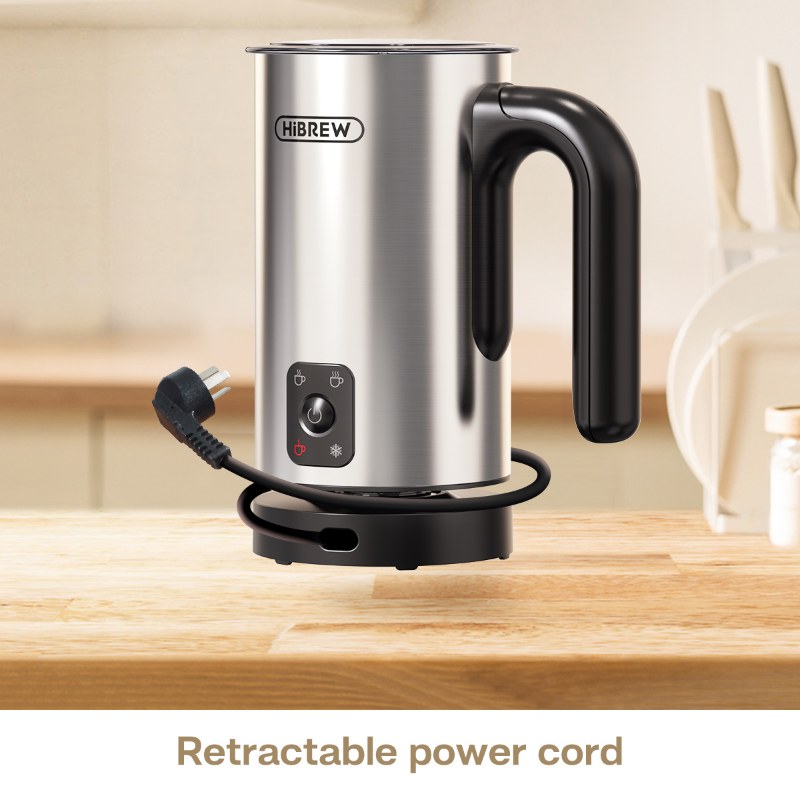 HiBrew 4-in-1 Fully Automatic Milk Foamer