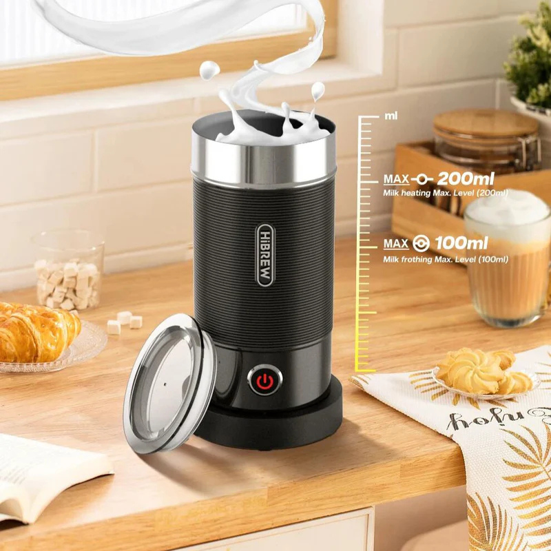 HiBrew Automatic 3 in 1 Milk Foamer